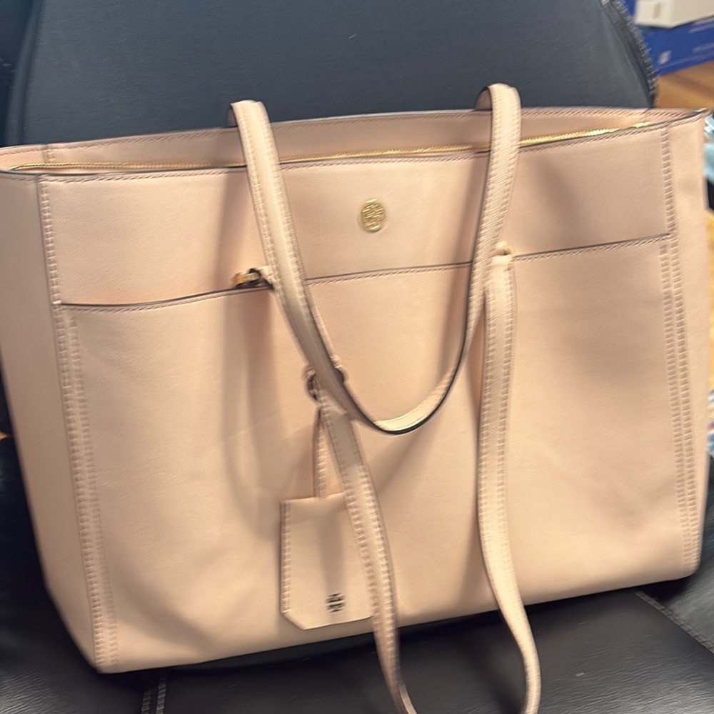 Tory Burch Elegant Pink Tote